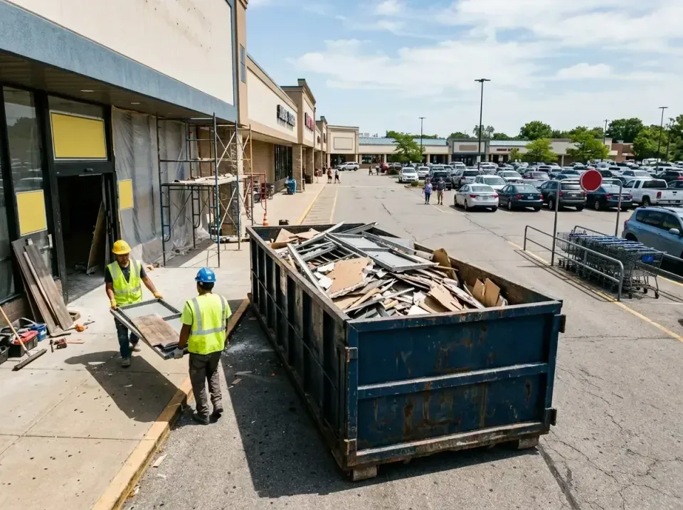 retail-store-renovation-debris-003 — frequently asked questions, Roll-off Dumpster Rentals in Woodbury, NJ